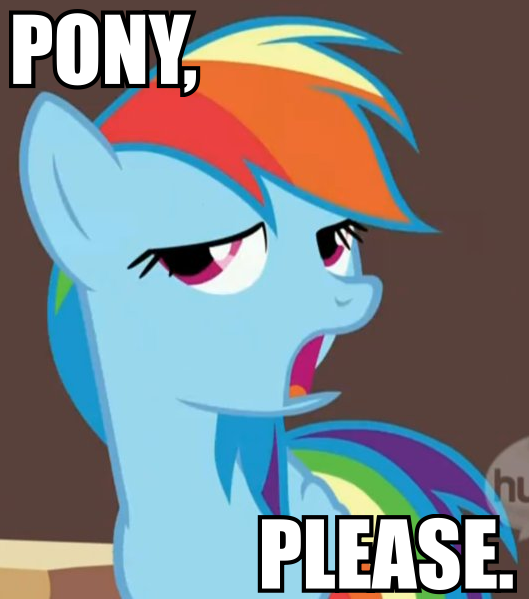 Pony, Please